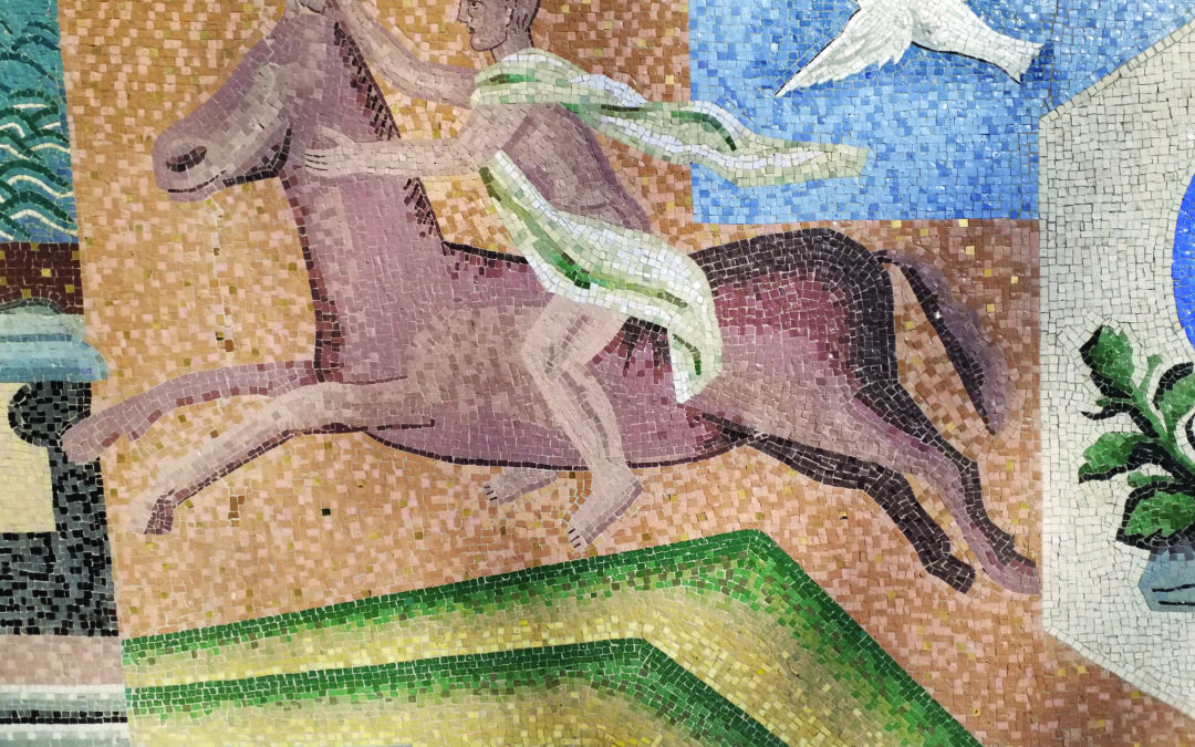 Mosaico Gino Severini – Palazzo delle Poste, Alessandria